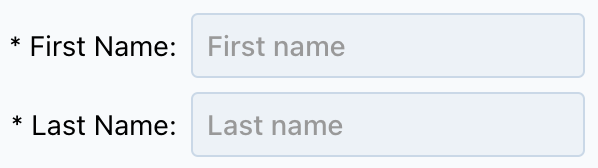 Custom Validation Example