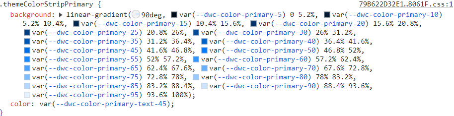 Color CSS properties